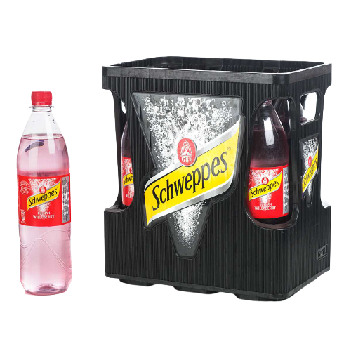 Schweppes Wild Berry 6 x 1L