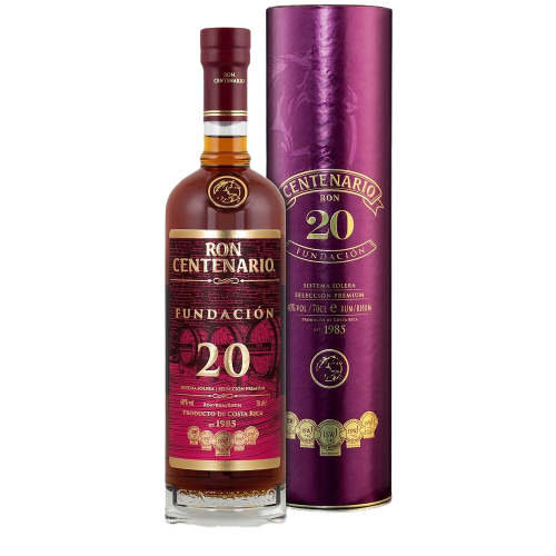 Ron Centenario 20 Jahre Fundación + Geschenkbox 700cl