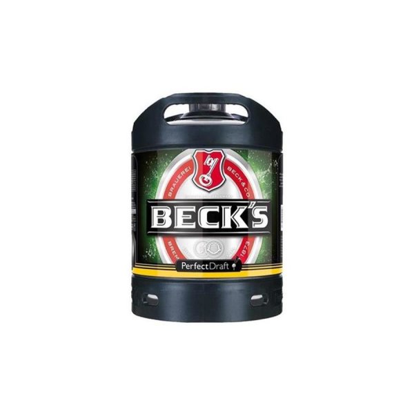 Becks Pils Perfect Draft 4,9 % Vol. 6,00l Fass inkl. 5,00 Euro Pfand MEHRWEG