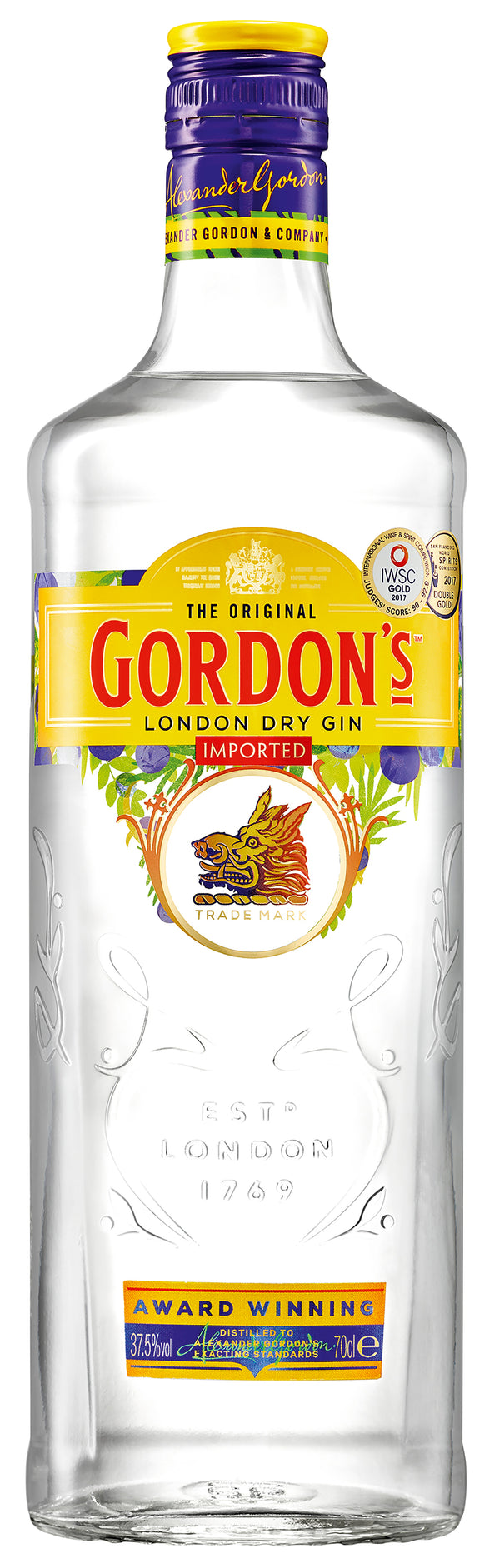 Gordon's London Dry Gin 37,5 % Vol. 0,70l