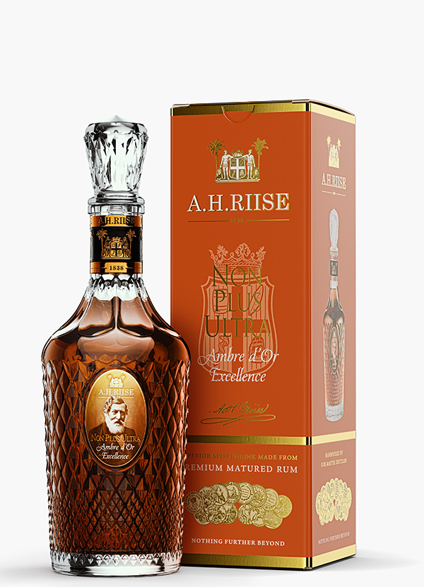 A.H. Riise Non Plus Ultra Ambre d´Or Excellence 42 % Vol. 0,70l