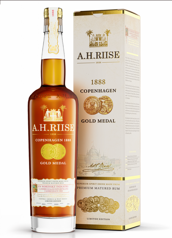 A.H. Riise 1888 Gold Medal Limited Edition 40 % Vol. 0,70l