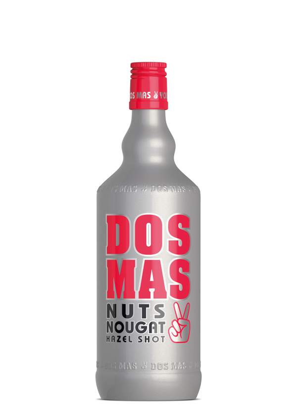 Dos Mas Nuts Nougat Hazel Shot Haselnuisslikör & Vodka 17 % Vol. 0,70l