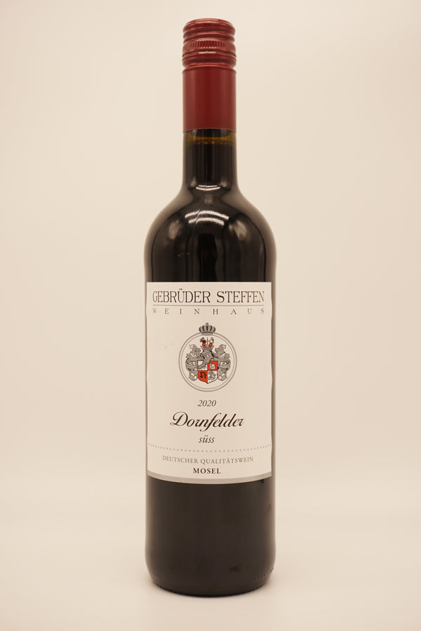 Dornfelder Rotwein süß Deutscher Qualitätswein 8,5 % Vol. 0,75l