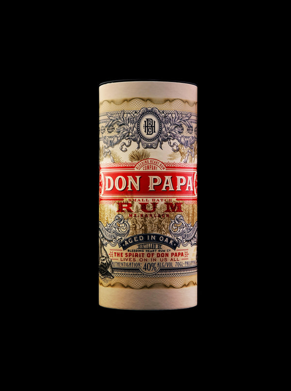 Don Papa Rum in Tube Standard Limited Edition 40 % Vol. 0,70l