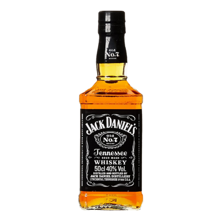 Jack Daniel’s Old No. 7 Tennessee Bourbon Whiskey 40 % Vol. 0,50l