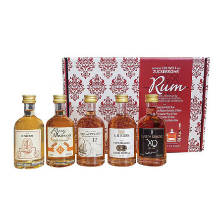 RUM SET "ENTDECKE DIE WELT"  5 X 0,05L