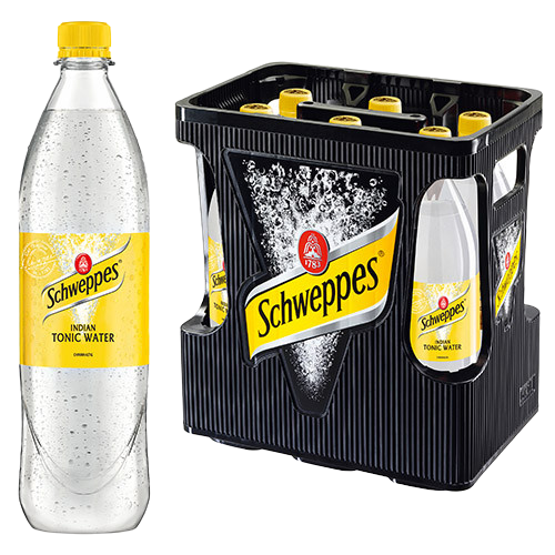 Schweppes Tonic Water 6 × 1,0L